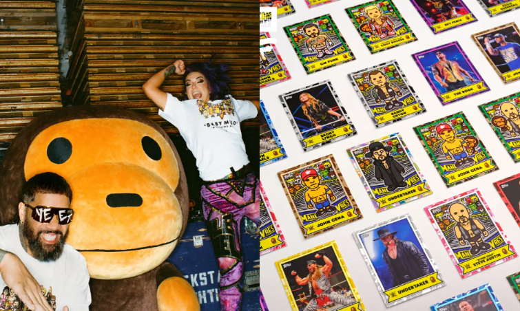 WWE × Bape × Topps 致敬 WWE 2025幸存者大赛